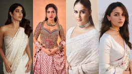 Navratri Day 2 White Fashion: Genelia Deshmukh, Alia Bhatt, Janhvi Kapoor, Ananya Panday And Bhumi Pednekkar Serve Festive Glamour