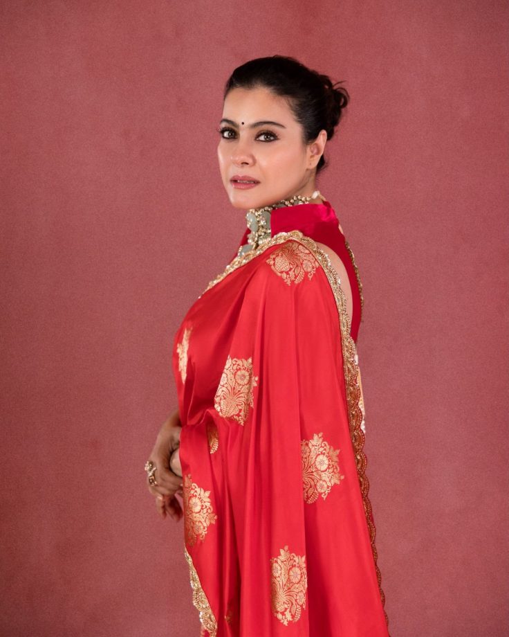 Navratri Day 3 Red Fashion: Rani Mukerji, Kajol, Madhuri Dixit And Aishwarya Rai Bachchan Turn Up Ethnic Glamour 1