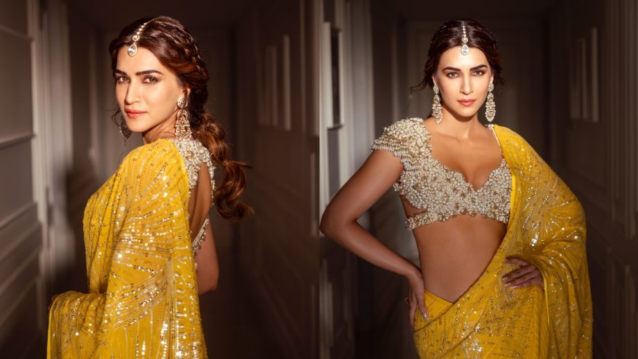 Navratri Day 5 Color Yellow: Alia Bhatt, Mrunal Thakur To Trisha Krishnan Inspired Festive Glamour 1