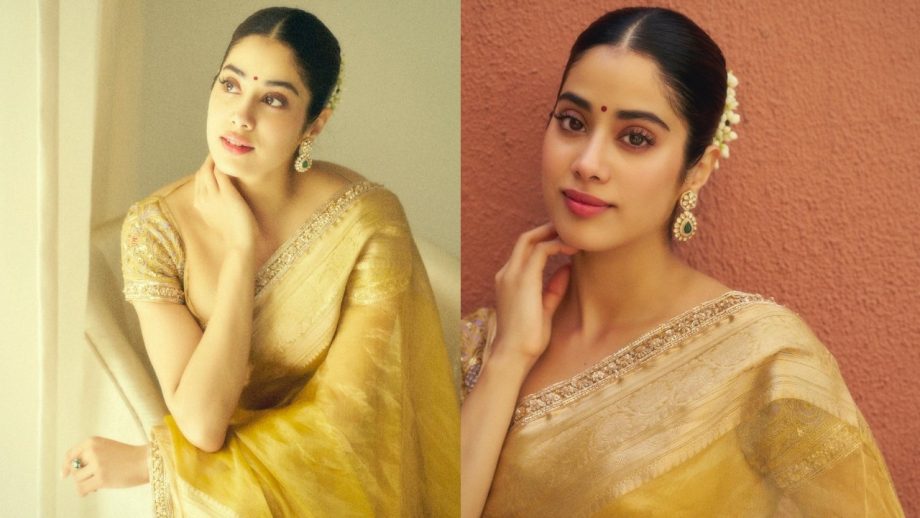 Navratri Day 5 Yellow Fashion: Alia Bhatt, Madhuri Dixit, Janhvi Kapoor, Ananya Panday And Bhumi Pednekar Serve Festive Glamour 1