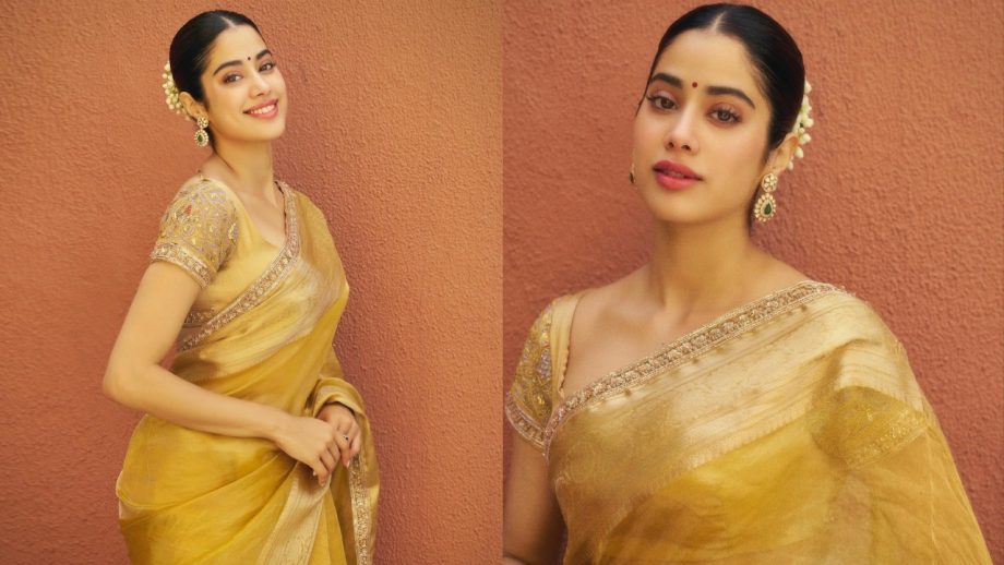 Navratri Day 5 Yellow Fashion: Alia Bhatt, Madhuri Dixit, Janhvi Kapoor, Ananya Panday And Bhumi Pednekar Serve Festive Glamour 1