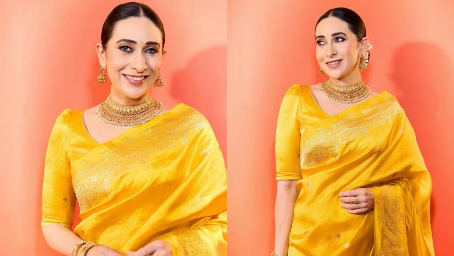Navratri Day 5 Yellow Outfits: Sonam Kapoor, Katrina Kaif, Karisma Kapoor And Sonali Bendre Serve Festive Elegance In Sarees 1