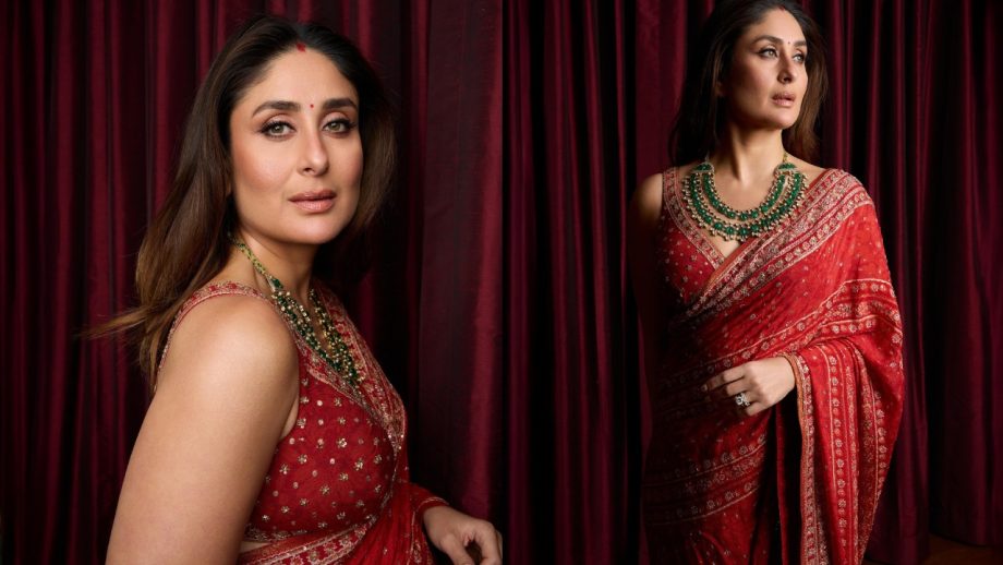 Navratri Red Outfit Ideas For Day 3: Disha Patani, Jacqueline Fernandez, Taapsee Pannu, Shilpa Shetty & Kareena Kapoor 1