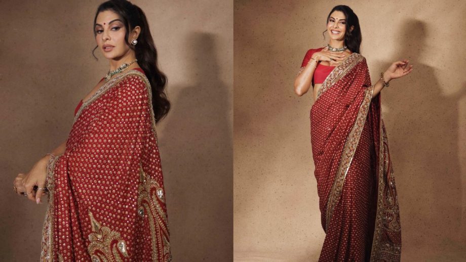Navratri Red Outfit Ideas For Day 3: Disha Patani, Jacqueline Fernandez, Taapsee Pannu, Shilpa Shetty & Kareena Kapoor 1