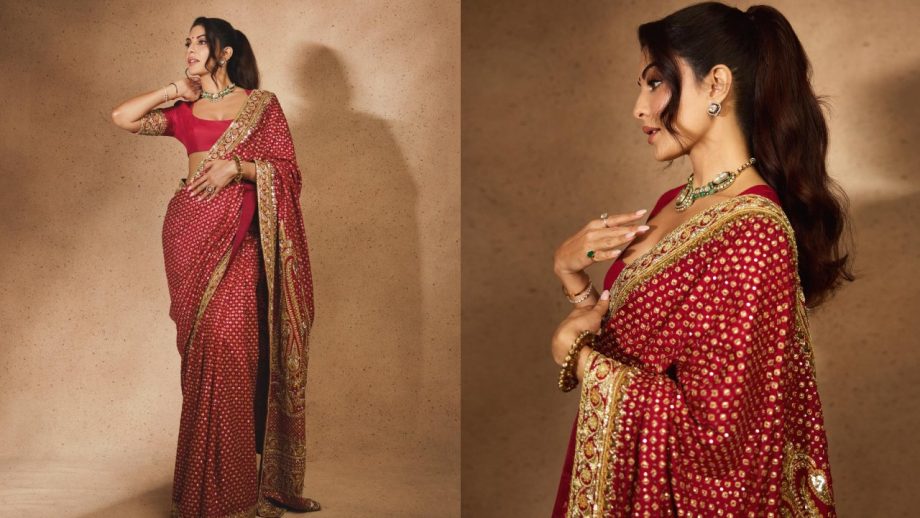 Navratri Red Outfit Ideas For Day 3: Disha Patani, Jacqueline Fernandez, Taapsee Pannu, Shilpa Shetty & Kareena Kapoor 1