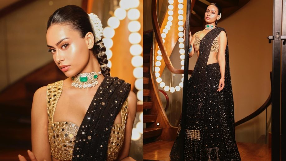 Nysa Devgan’s Lehenga Collection: 5 Designer Looks That Bring Romance to Festive Fashion 1