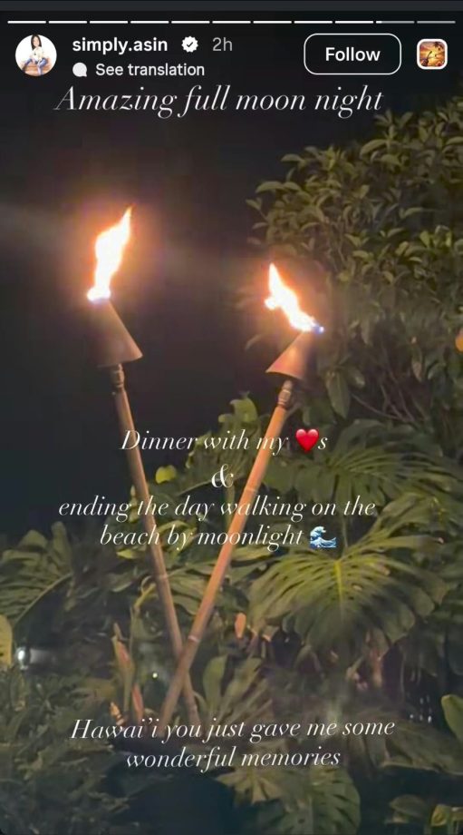 Peek Into Actress Asin Thottumkal's Breezy And Adventurous Birthday In Hawaii 1