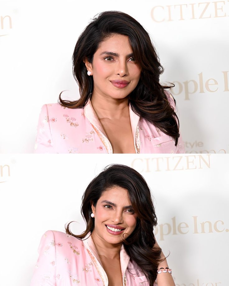 Priyanka Chopra Jonas’ Pink Matières Fécales Outfit: Dramatic Train Steals The Spotlight 1