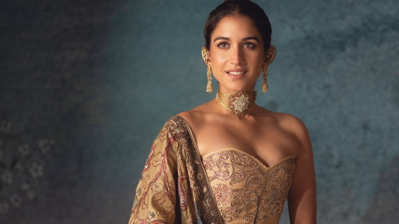 Radhika Merchant Steals The Show In A Hand Painted Antique Gold Attire—Sneak Peek 1
