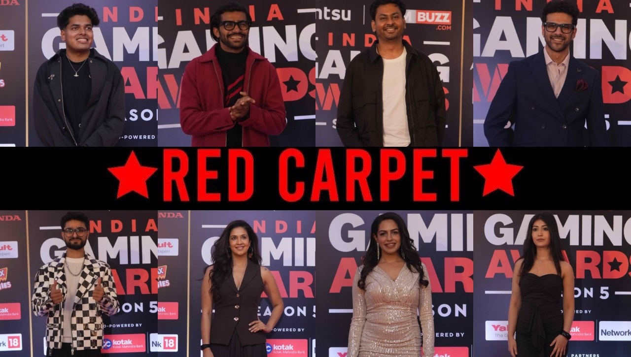 Red Carpet Glitz at Dentsu-IWMBuzz India Gaming Awards Season 5 1