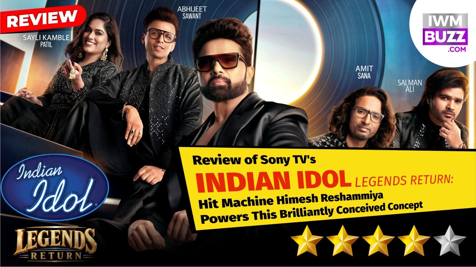 Review of Sony TV's Indian Idol - Legends Return: Hit Machine Himesh Reshammiya Powers This Brilliantly Conceived Concept 1
