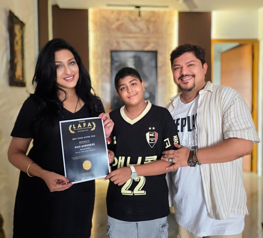Rian Mukherjee bags Best Child Actor at the Los Angeles Film Awards. 1