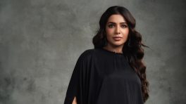 Mom-To-Be Samantha Ruth Prabhu Turns Heads in a Dramatic Black Top and Shimmery Skirt