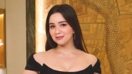Sara Tendulkar Makes Black Look Luxe in a Corset-Inspired Look at the Bvlgari Event