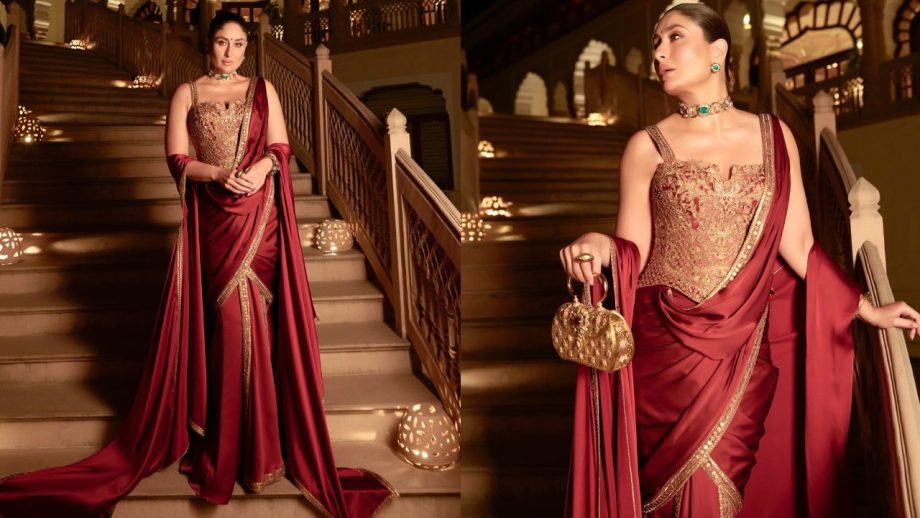 Saree Fashion: Alia Bhatt, Sonam Kapoor, Deepika Padukone, Katrina Kaif And Kareena Kapoor Khan Serve Stunning Ethnic Looks 1