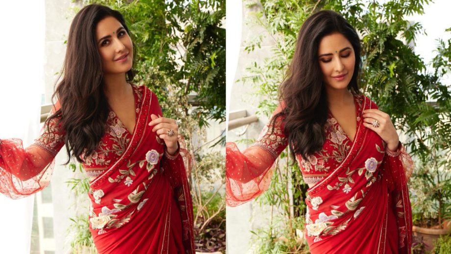 Saree Fashion: Alia Bhatt, Sonam Kapoor, Deepika Padukone, Katrina Kaif And Kareena Kapoor Khan Serve Stunning Ethnic Looks 1