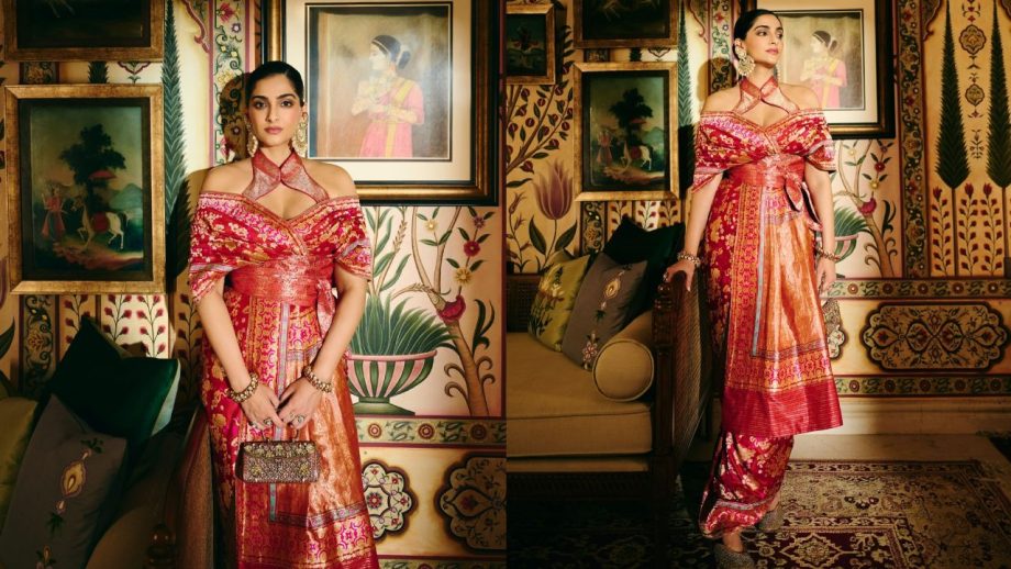 Saree Fashion: Alia Bhatt, Sonam Kapoor, Deepika Padukone, Katrina Kaif And Kareena Kapoor Khan Serve Stunning Ethnic Looks 1