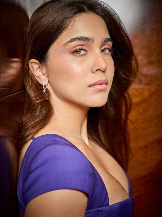 Sharvari Wagh Stuns in a Purple Corset Top and Silver Skirt, Serving Modern Chic Fashion Goals 1