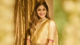 Shilpa Shetty Makes A Traditional Statement In South Indian-Inspired Half Saree Look
