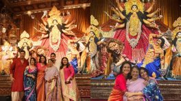 Sneak Peek Into Kajol And Tanishaa's Durga Puja Celebration With Mother Tanuja Mukerji