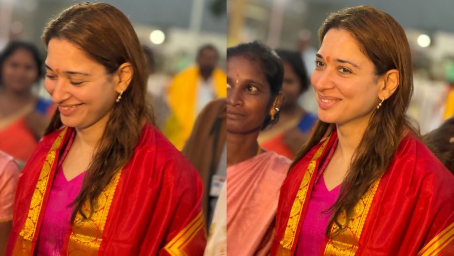 Tamannaah Bhatia Visits Tirupati With Her Father After The Vvaan Release 1