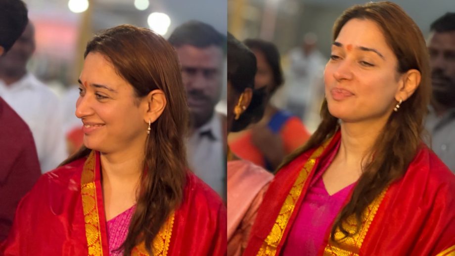 Tamannaah Bhatia Visits Tirupati With Her Father After The Vvaan Release 1