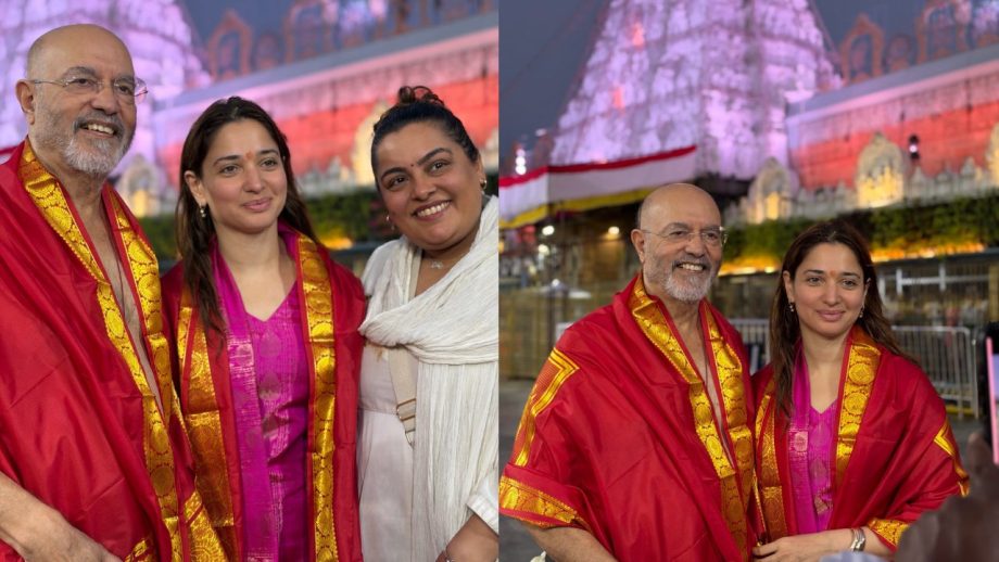 Tamannaah Bhatia Visits Tirupati With Her Father After The Vvaan Release 1