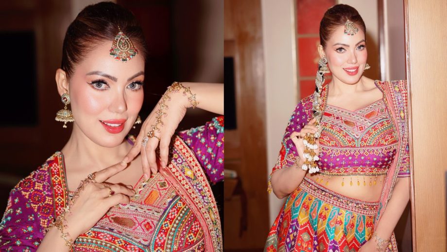 TMKOC's Munmun Dutta Turns Up Desi Girl, Dazzles In Colorful Lehenga: See Pics 1