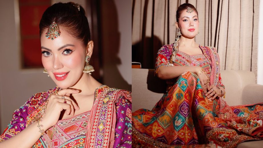 TMKOC's Munmun Dutta Turns Up Desi Girl, Dazzles In Colorful Lehenga: See Pics 1