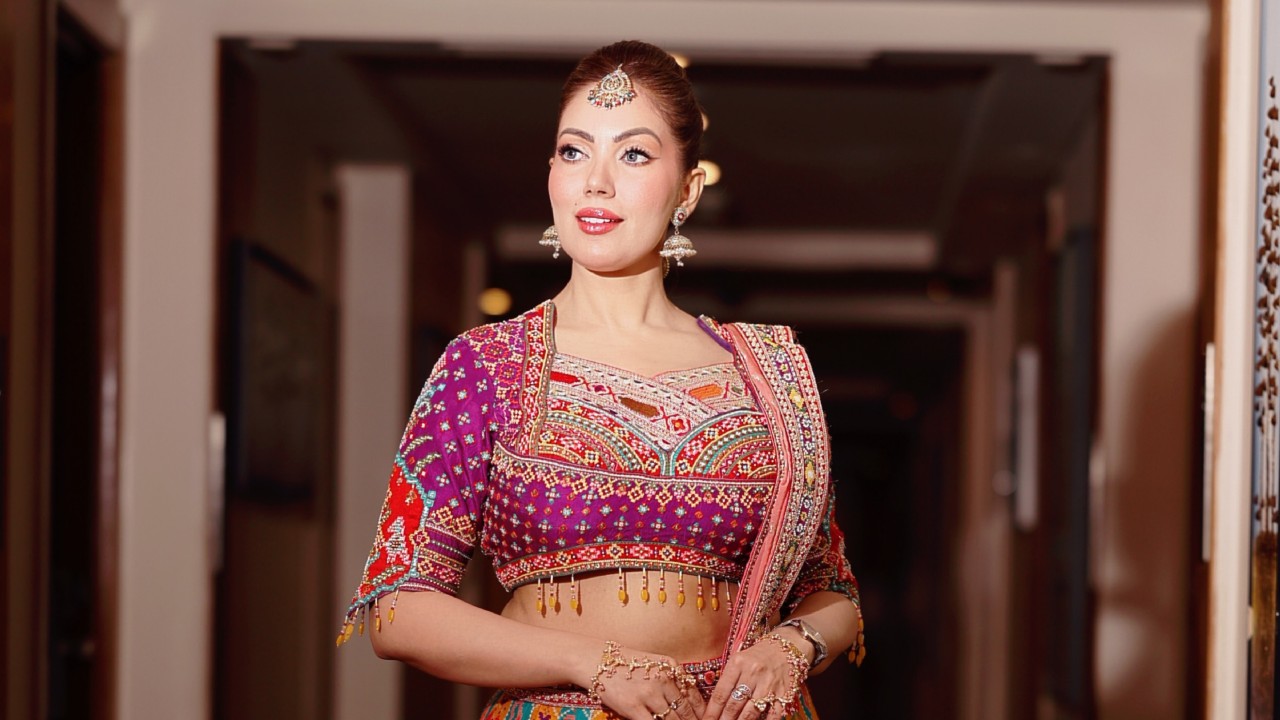 TMKOC's Munmun Dutta Turns Up Desi Girl, Dazzles In Colorful Lehenga: See Pics 1