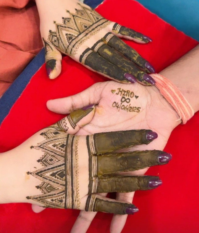 TV Actress Mehendi Designs: Shraddha Arya, Disha Parmar, Hina Khan, Divyanka Tripathi And Rubina Dilaik Flaunt Beautiful Henna Looks 1